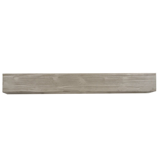 Country Wood Mantelpiece, Wall-mounted Floating Rack