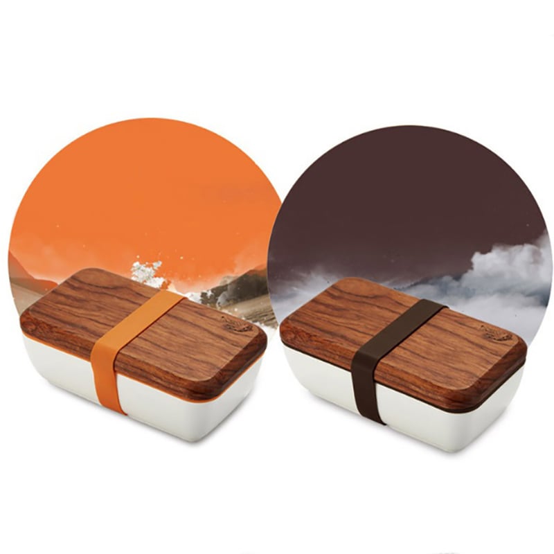 Japanese Wooden Bento Box