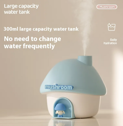 Mushroom House Humidifier Light