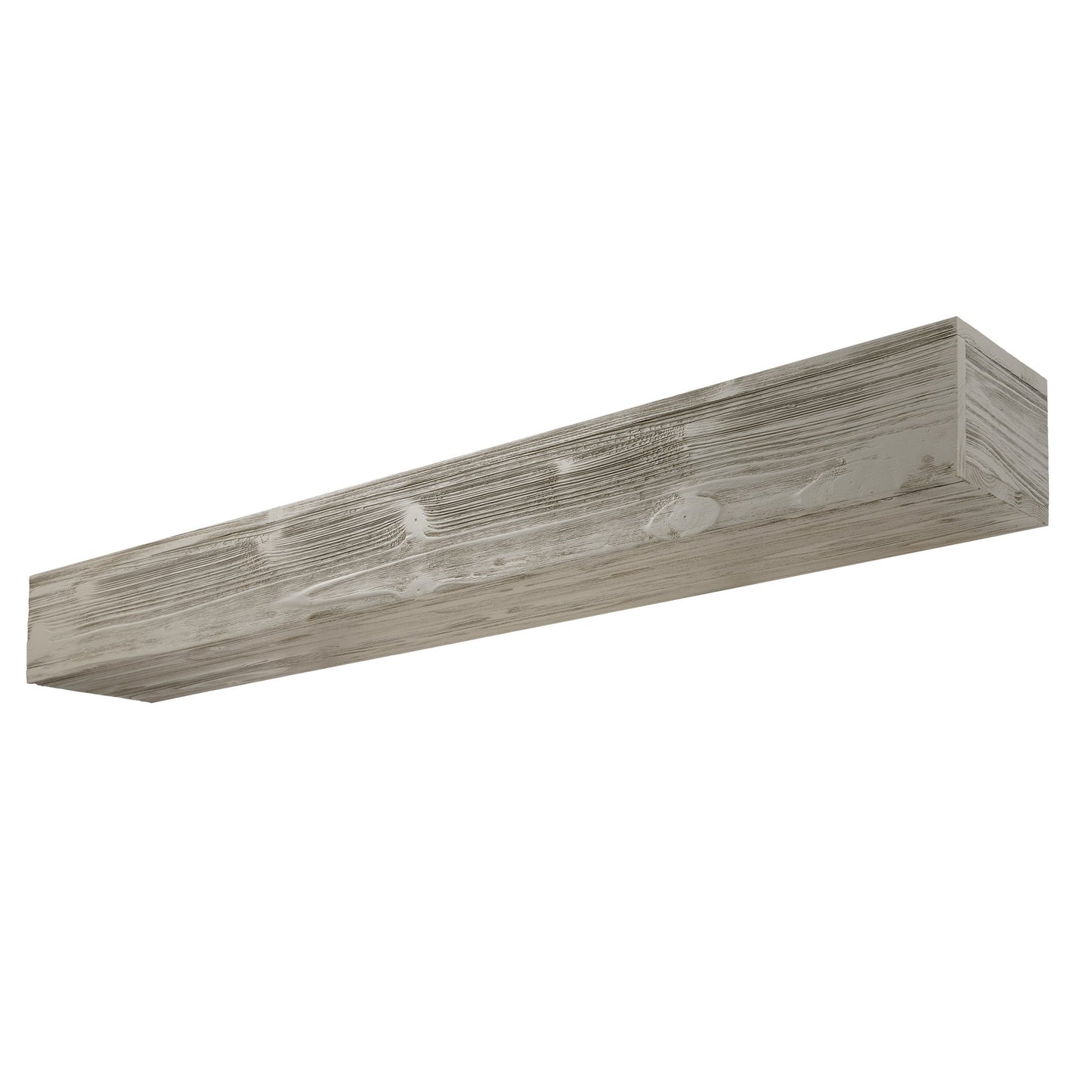 Country Wood Mantelpiece, Wall-mounted Floating Rack