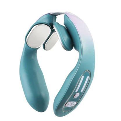 EMS Neck Acupoints Lymphvity Massager Device Intelligent Neck Massager