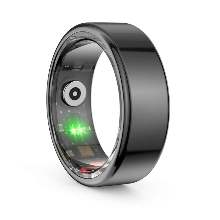 Smart Fitness Tracking Ring with Heart Rate, Sleep, and Activity Monitoring