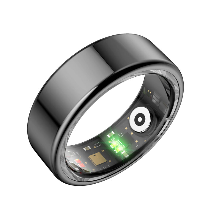 Smart Fitness Tracking Ring with Heart Rate, Sleep, and Activity Monitoring