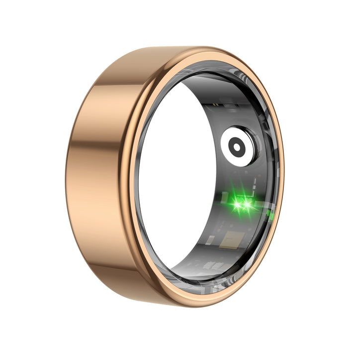Smart Fitness Tracking Ring with Heart Rate, Sleep, and Activity Monitoring