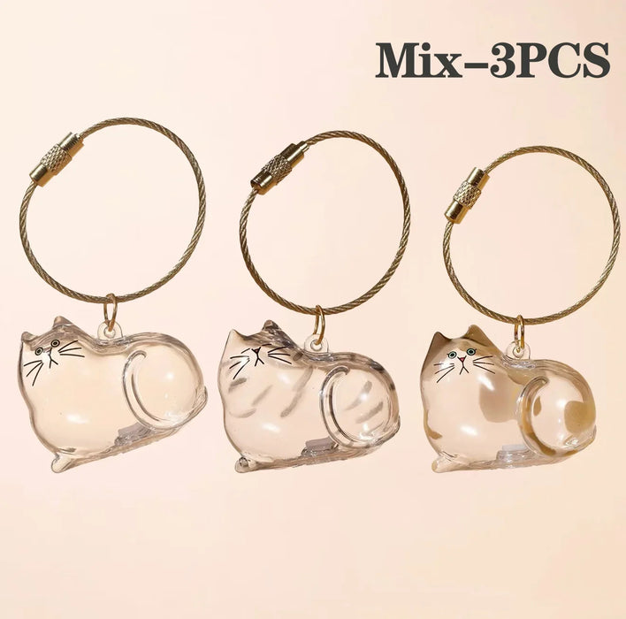 Cat Hair Keychain