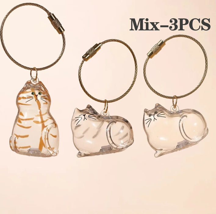 Cat Hair Keychain