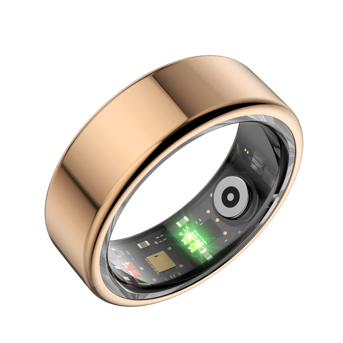 Smart Fitness Tracking Ring with Heart Rate, Sleep, and Activity Monitoring