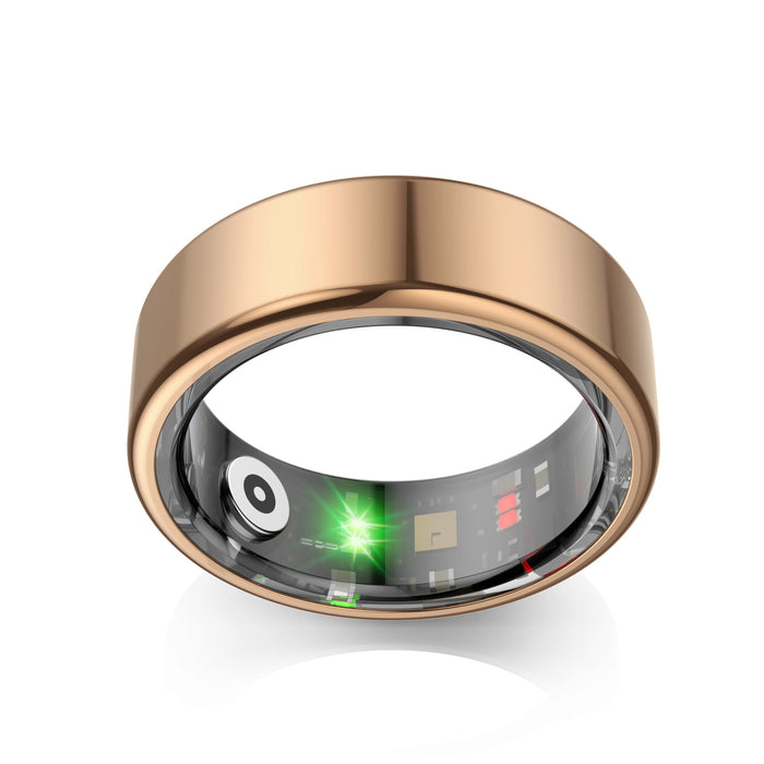 Smart Fitness Tracking Ring with Heart Rate, Sleep, and Activity Monitoring