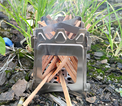 Portable Wood Stove for Camping