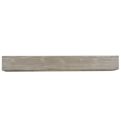 Country Wood Mantelpiece, Wall-mounted Floating Rack