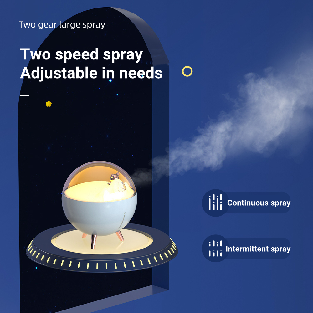 Adorable Space Bear Humidifier