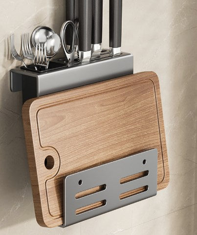 Nordic Minimalist Kitchen Shelf Design