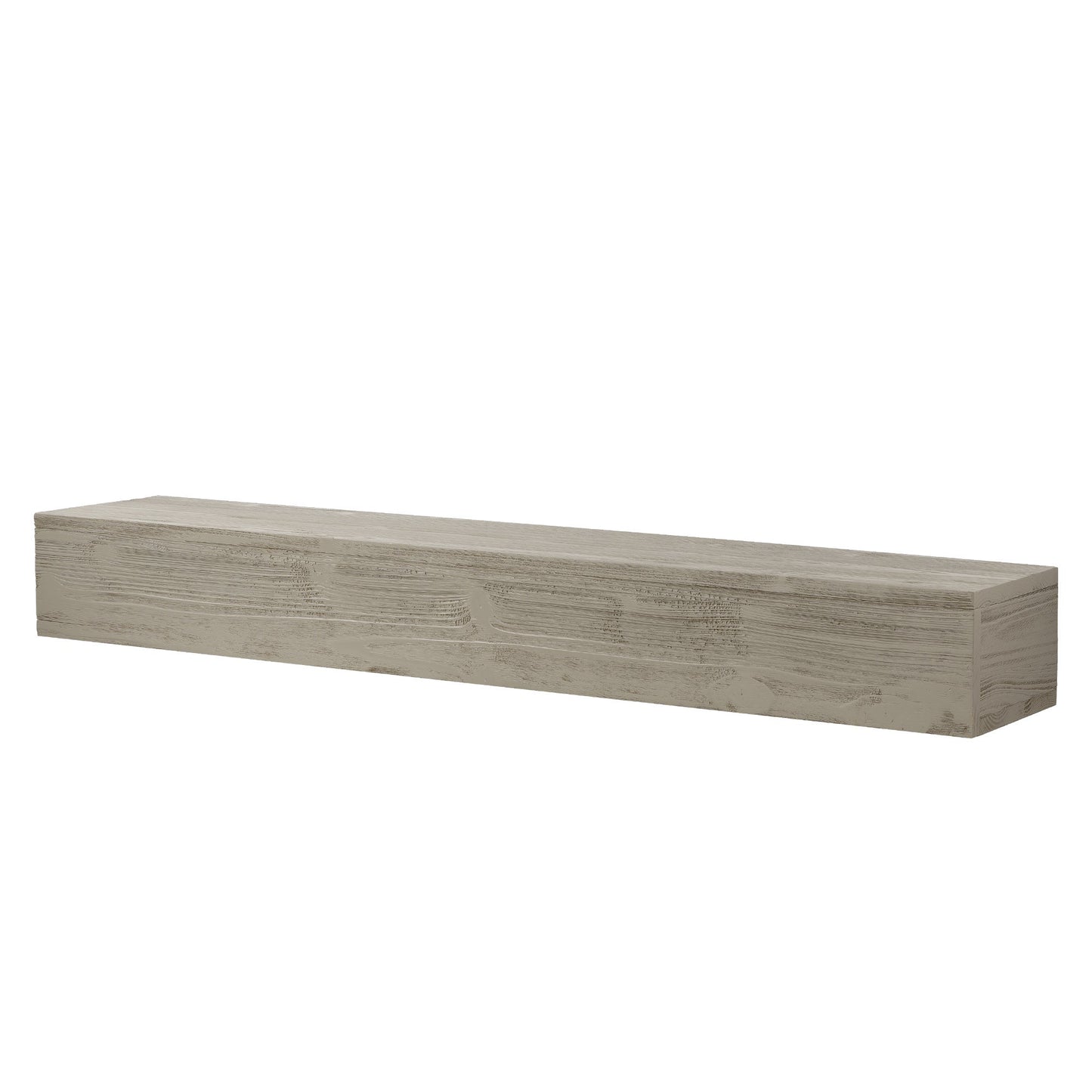 Country Wood Mantelpiece, Wall-mounted Floating Rack