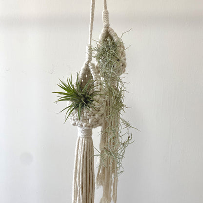 Bohemian Handmade Woven Tapestry Planter Decor