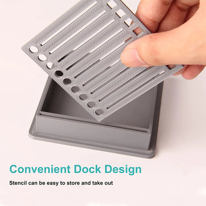 Sticky Note Holder with Template