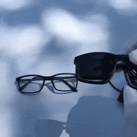 Magnetic Clip-On Sunglasses