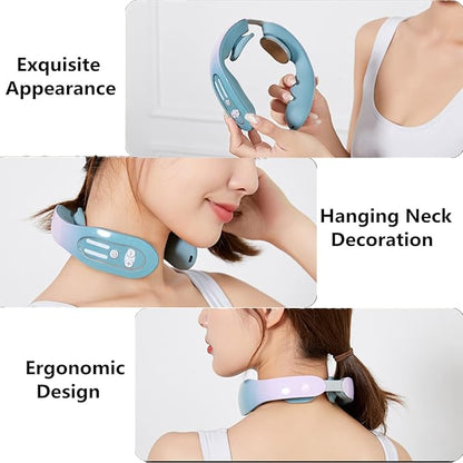 EMS Neck Acupoints Lymphvity Massager Device Intelligent Neck Massager