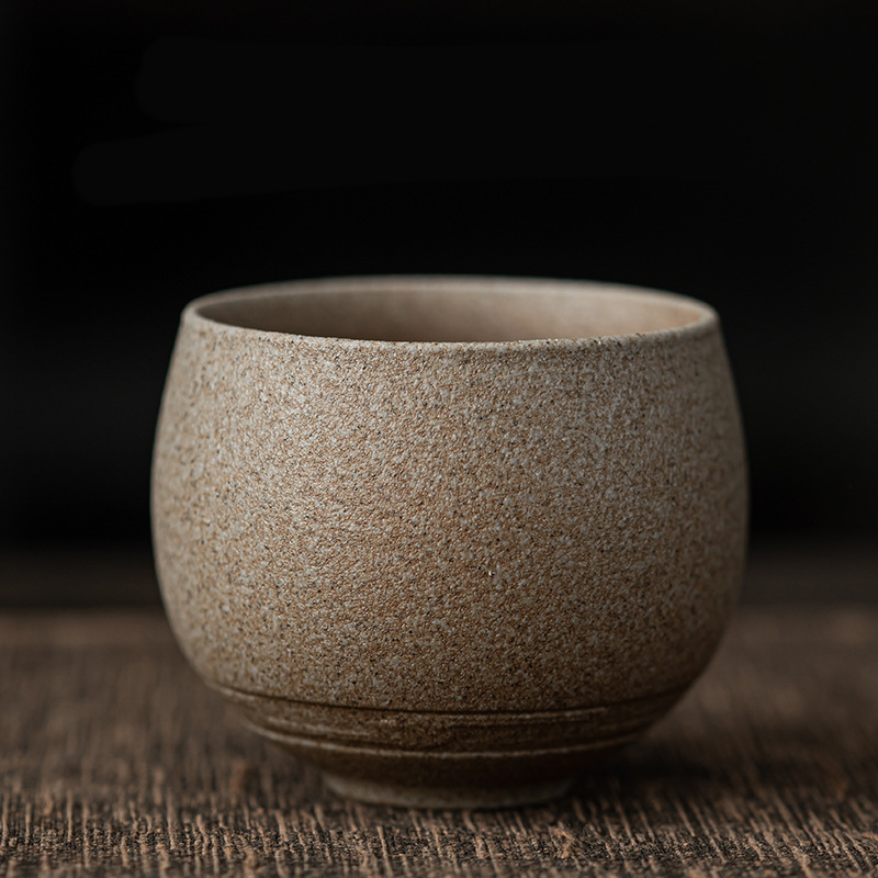 Japanese Coarse Pottery Tea Cup