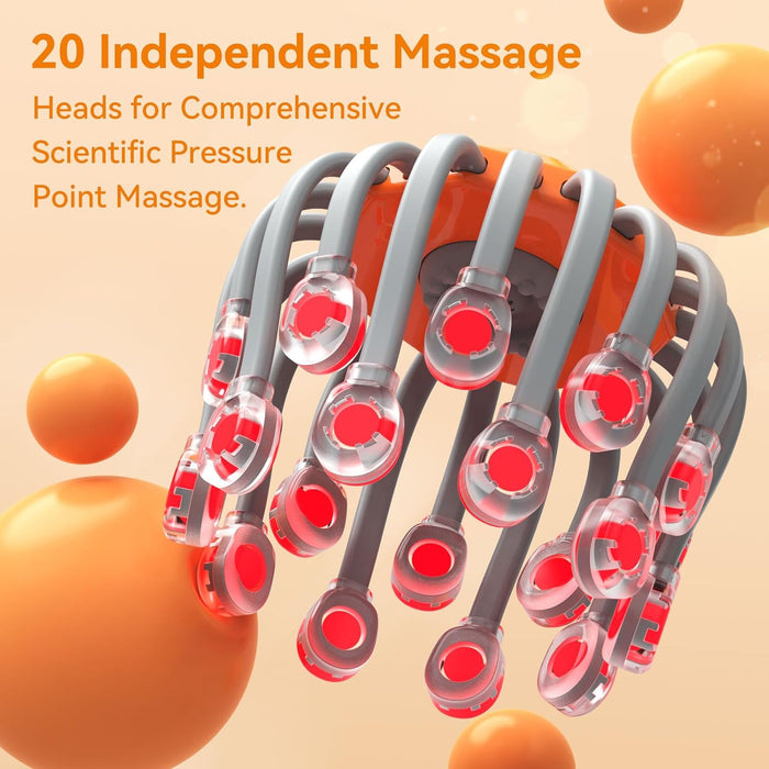 Head Massager for Migraine Relief – Deep Scalp Relaxation, Stress Relief, Tension Release Device