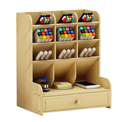 Large Capacity Nordic Pen Holder for Simple Study Storage