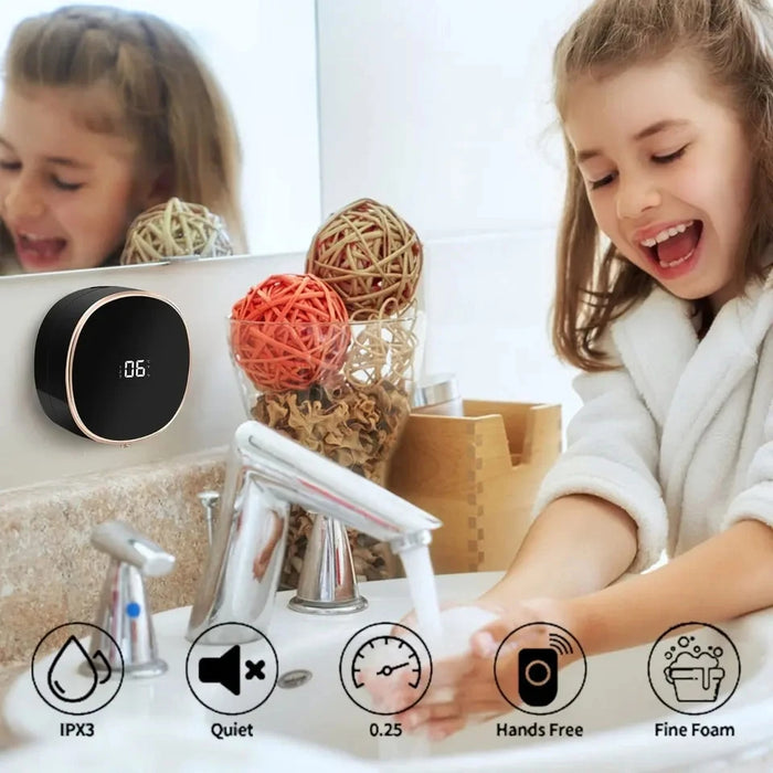 Automatic Foaming Hand Soap Dispenser Touchless Motion Sensor Rechargeable