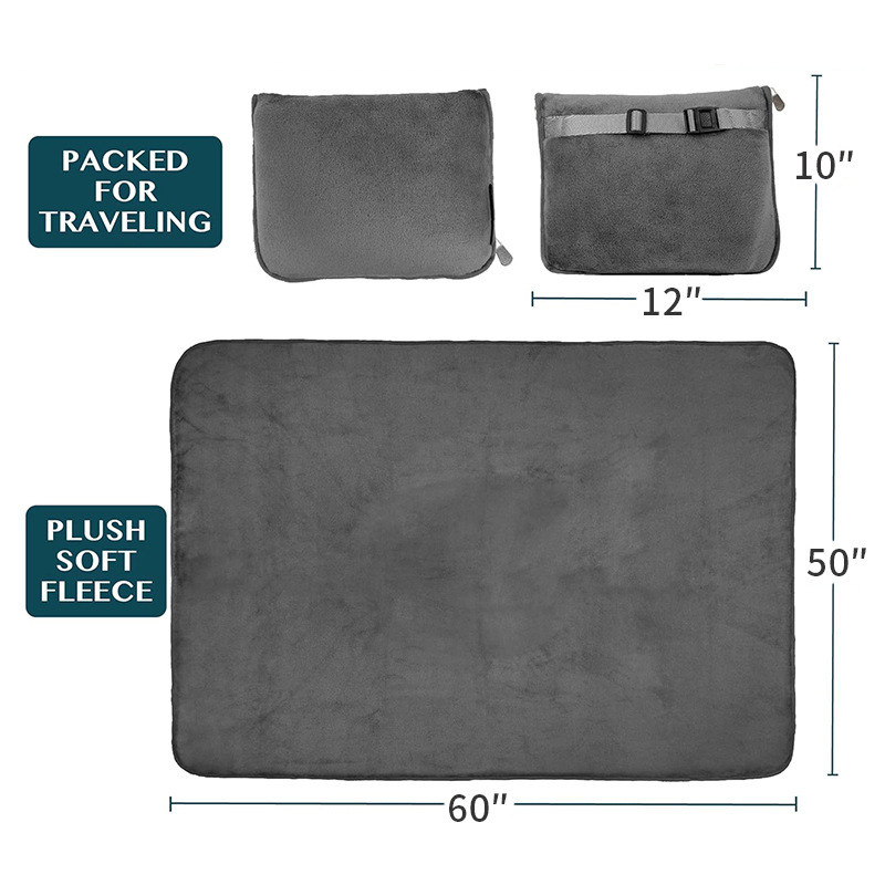 2-in-1 Travel Storage Blanket