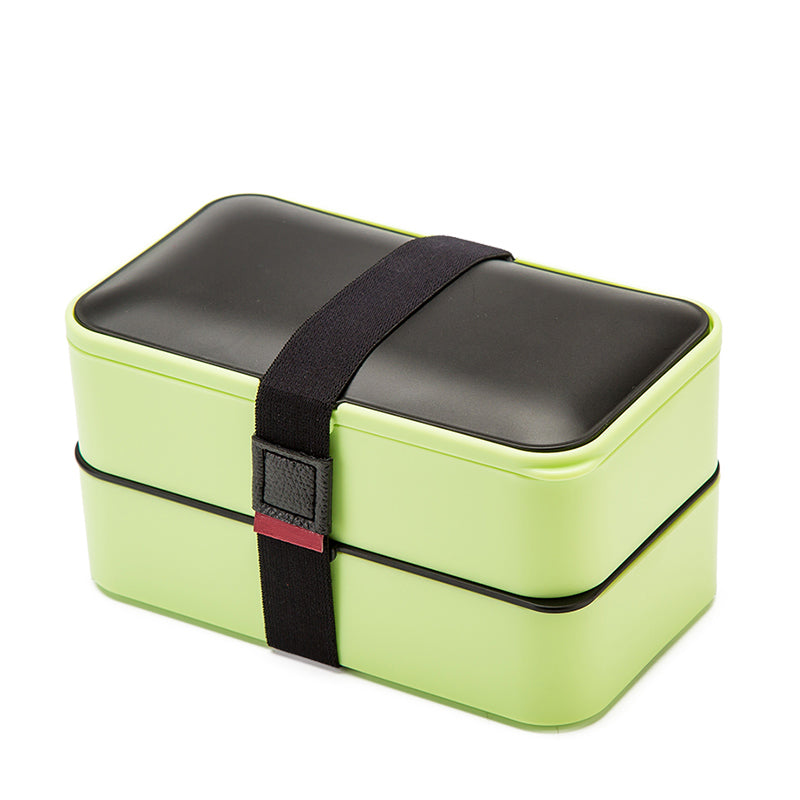 Japanese Double-Layer Bento Box with Insulation Set