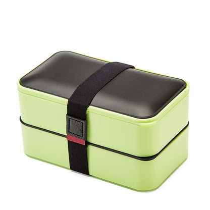 Japanese Double-Layer Bento Box with Insulation Set