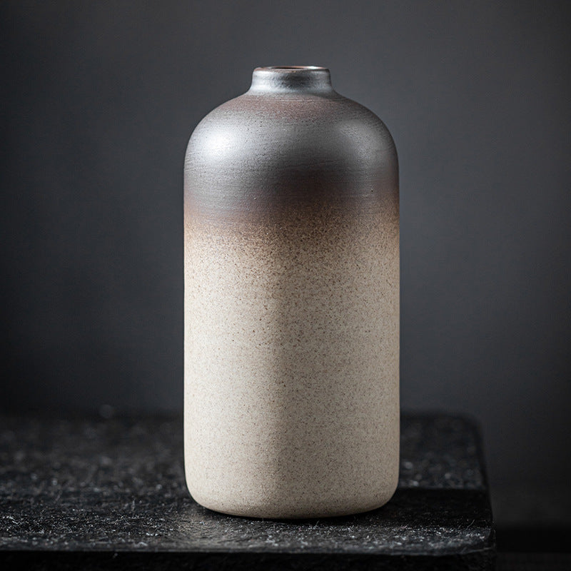 Mini Japanese Ceramic Vase for Home Decoration