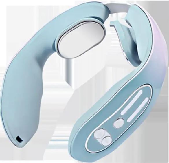 EMS Neck Acupoints Lymphvity Massager Device Intelligent Neck Massager