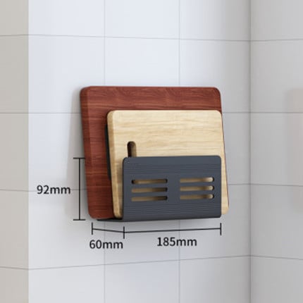 Nordic Minimalist Kitchen Shelf Design