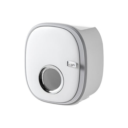 Wall-Mounted Waterproof Tissue Holder for Bathroom