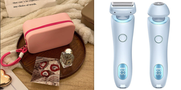 “2-in-1 USB Rechargeable Hair Remover & Epilator