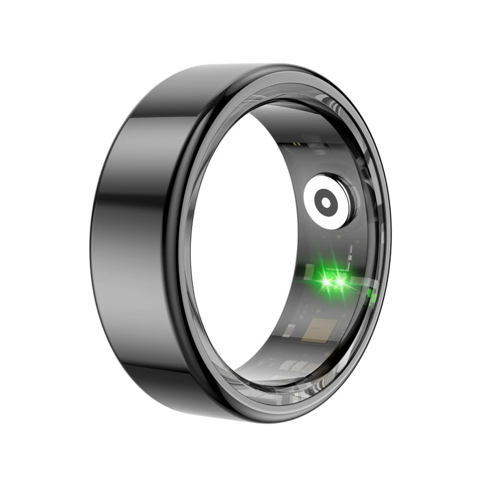 Smart Fitness Tracking Ring with Heart Rate, Sleep, and Activity Monitoring