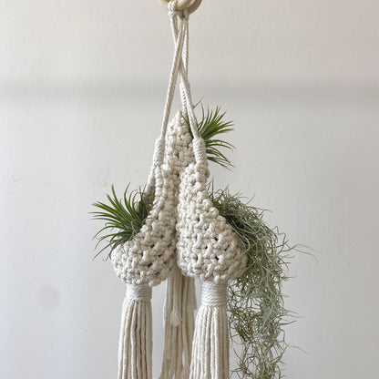 Bohemian Handmade Woven Tapestry Planter Decor