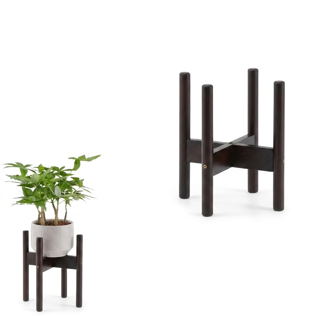 Nordic Cross Flower Pot Stand