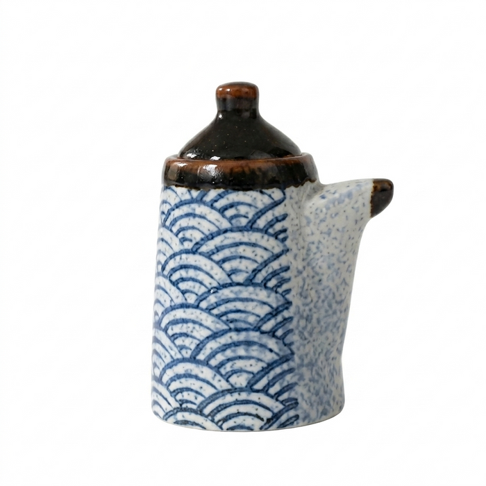 Japanese Ceramic Hefeng Seasoning Pot Set for Home