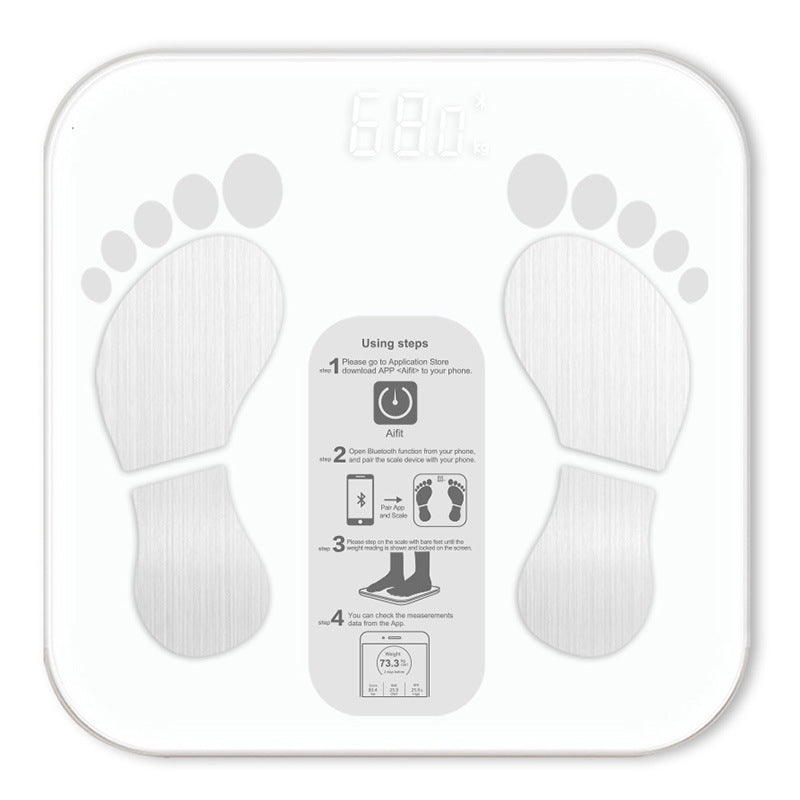 Bluetooth Smart Weight Scale - Electronic Body Fat Scale