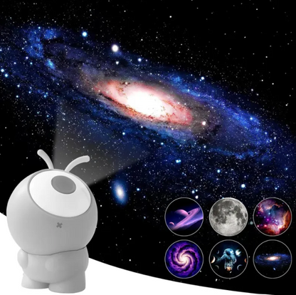 Rechargeable Galaxy Projector Lights 6in1 LED Planetarium Starry Sky Night