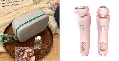 “2-in-1 USB Rechargeable Hair Remover & Epilator