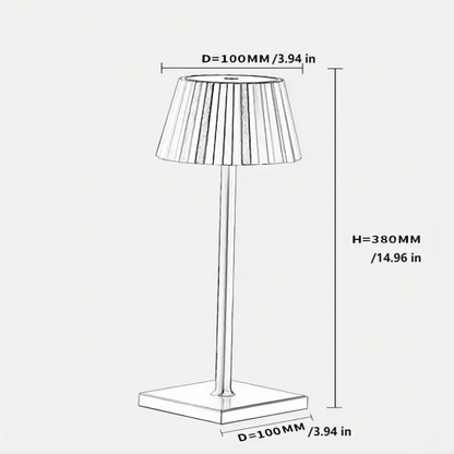 Nordic Touch Table Lamp - Modern Warm Bedroom Light