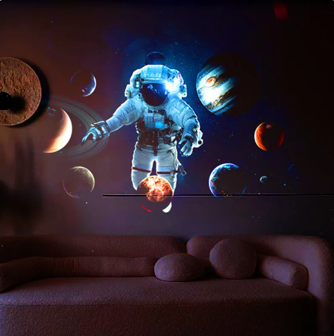 Rechargeable Galaxy Projector Lights 6in1 LED Planetarium Starry Sky Night