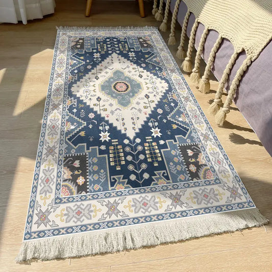 Nordic Blue Woven Rug