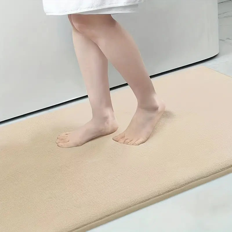 Memory Foam Bath Mat: Soft, Anti-Slip & Absorbent