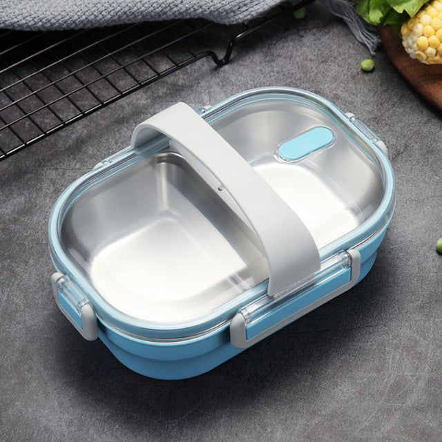 Stainless Steel Insulated Lunch Box and Bento Box