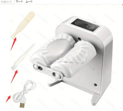 Electric Dumpling Maker Kitchen Automatic Dual